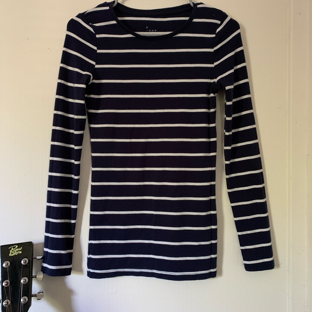 Stiped Long Sleeve Tee